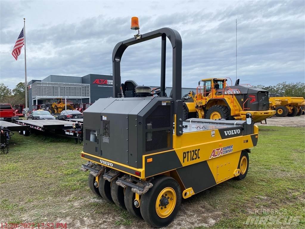 Volvo PT125C Gummihjulsvalser