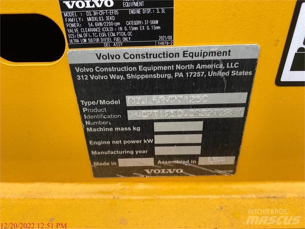 Volvo PT125C Gummihjulsvalser