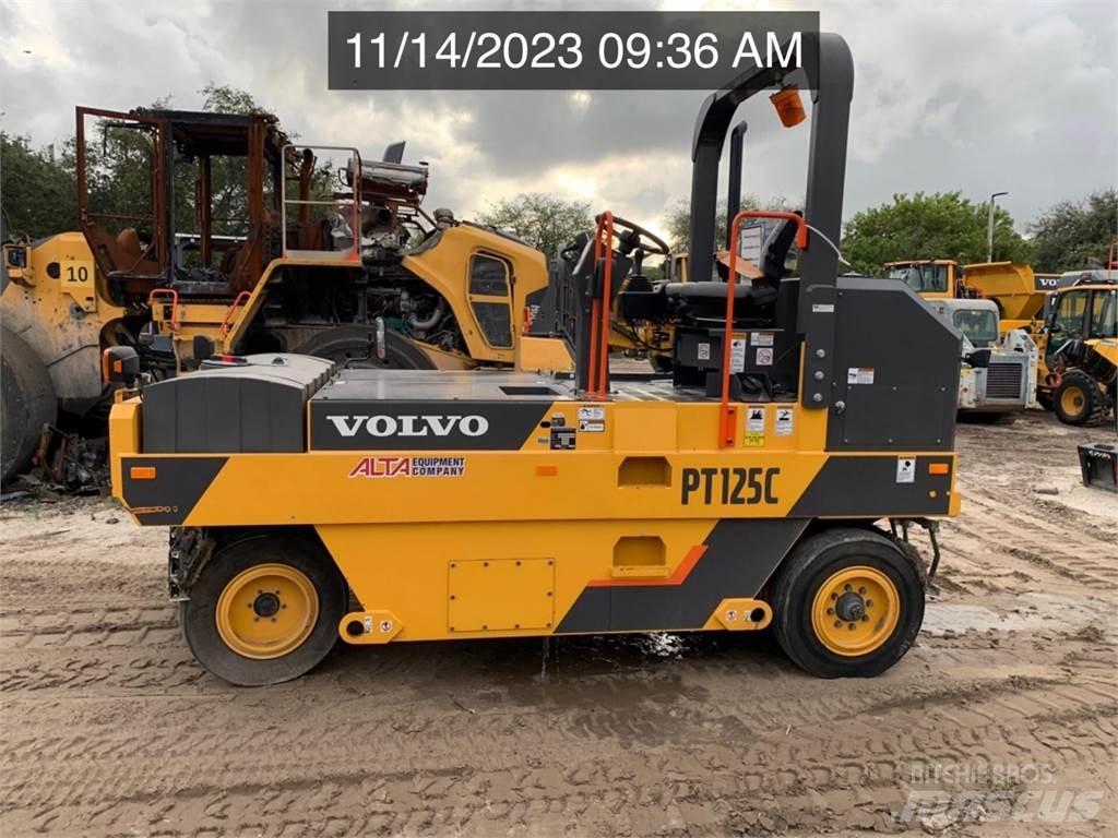 Volvo PT125C Gummihjulsvalser
