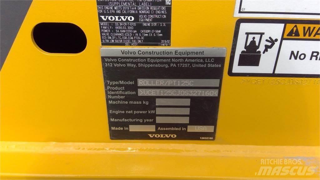 Volvo PT125C Gummihjulsvalser
