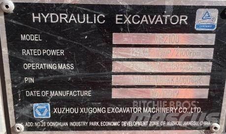 XCMG XE210U Beltegraver