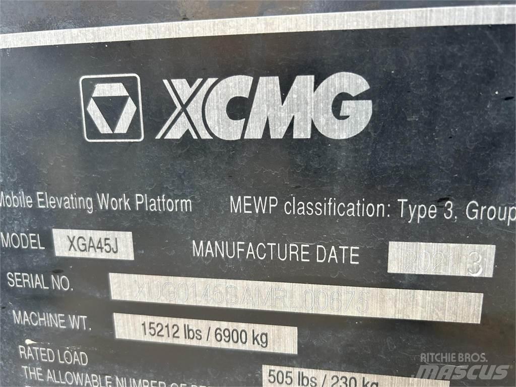 XCMG XGA45J Leddede bomlifter