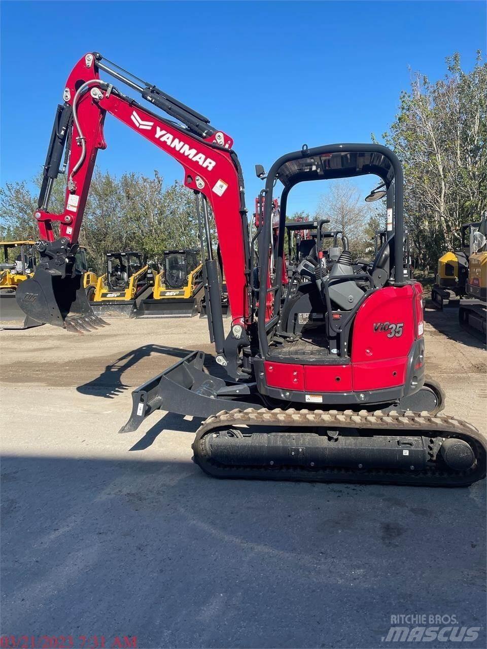 Yanmar VIO35-6A Minigravere <7t
