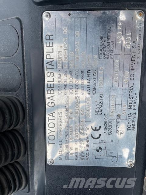 Toyota 42-7FGF15 Propan trucker