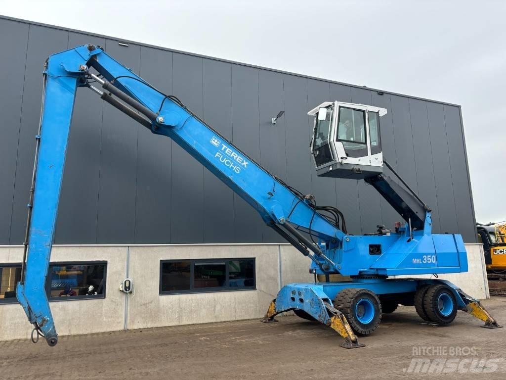 Fuchs MHL350  --  MHL 350 Gravemaskiner for avfallshåndtering