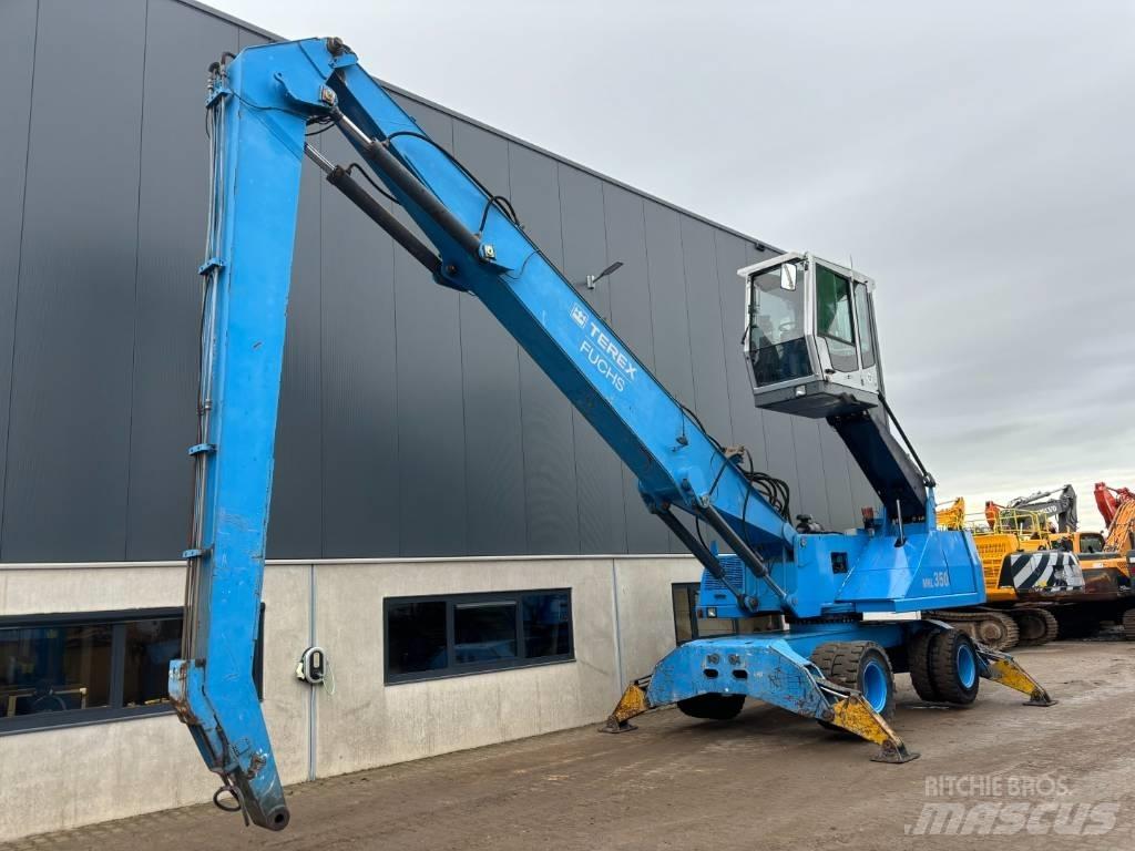 Fuchs MHL350  --  MHL 350 Gravemaskiner for avfallshåndtering