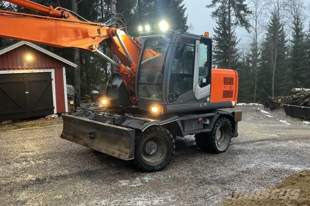 Hitachi ZX 140 W-3 Hjulgravere