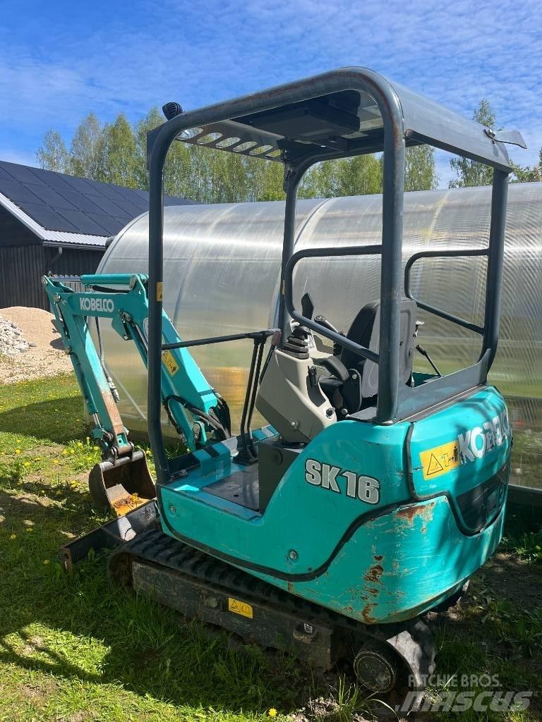 Kobelco SK 16 Minigravere <7t