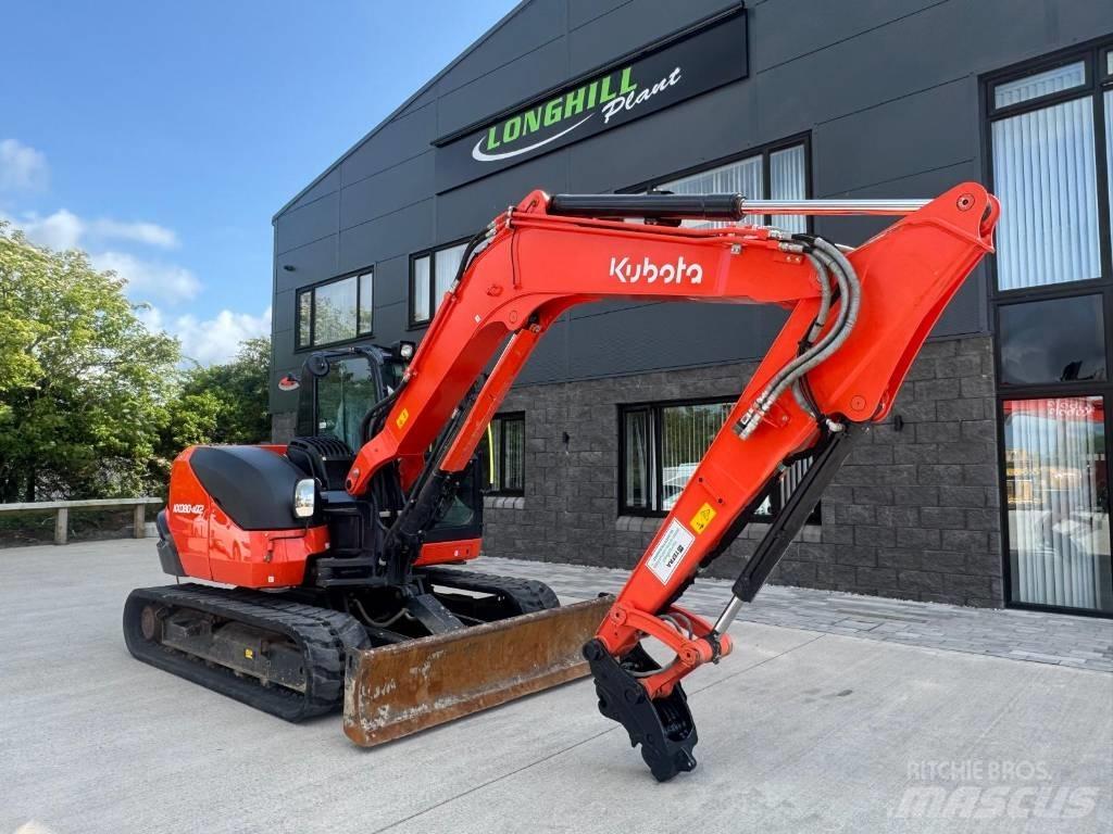 Kubota KX 080-4 Midigravere 7 - 12t