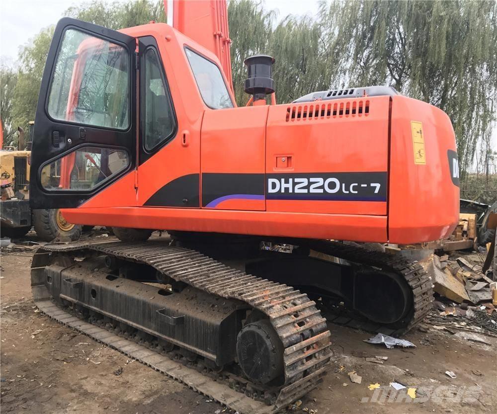 Doosan dh220lc-7 Beltegraver
