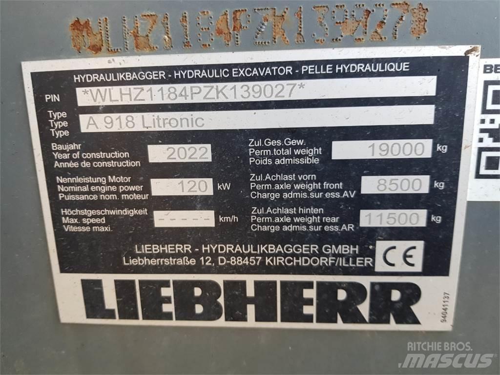 Liebherr A918 Hjulgravere