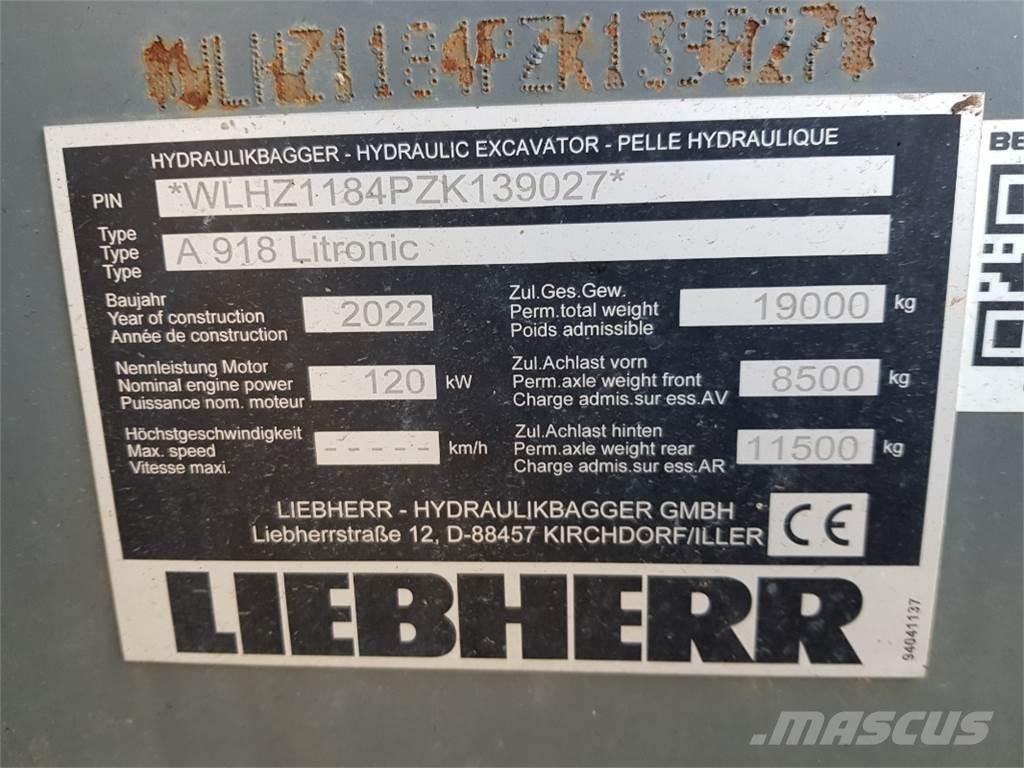 Liebherr A918 Hjulgravere