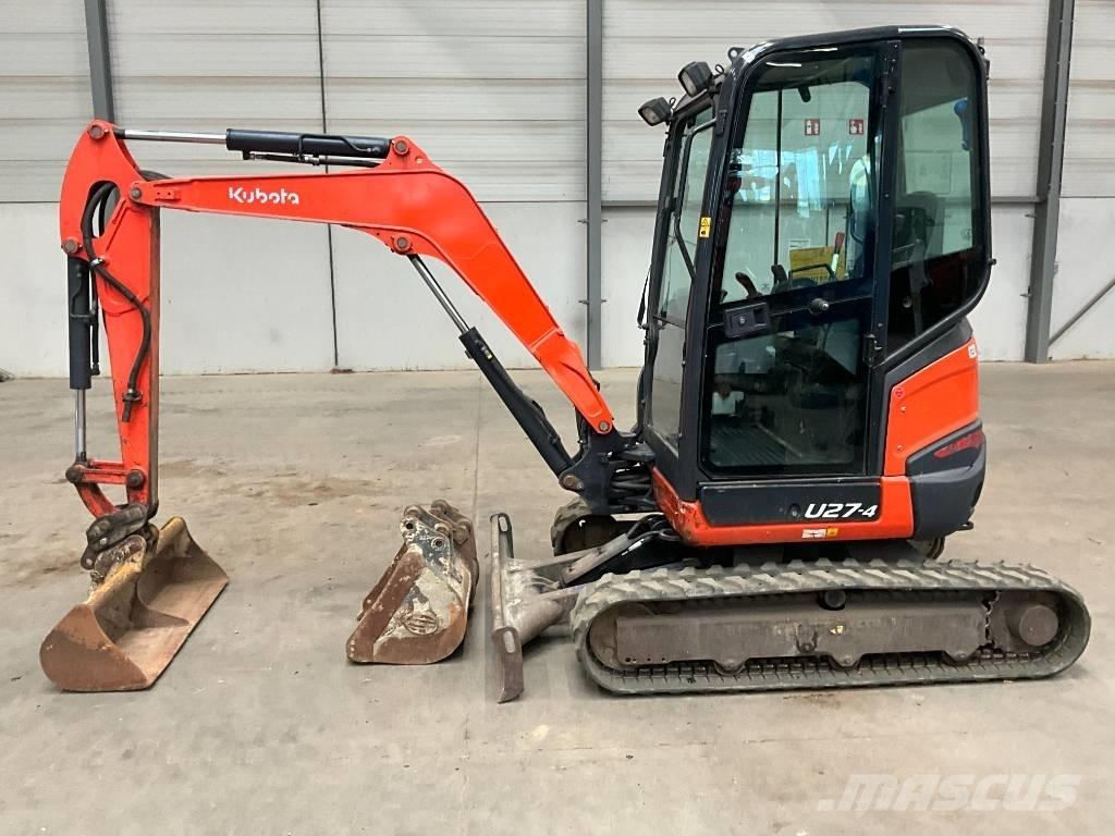 Kubota U 27-4 Minigravere <7t