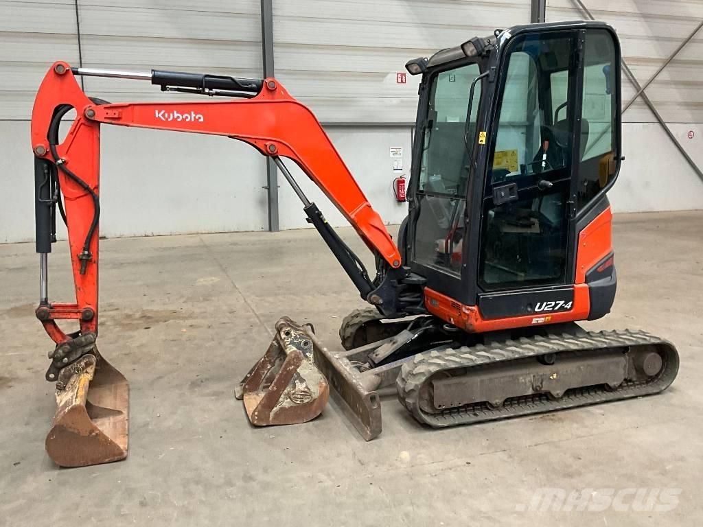 Kubota U 27-4 Minigravere <7t