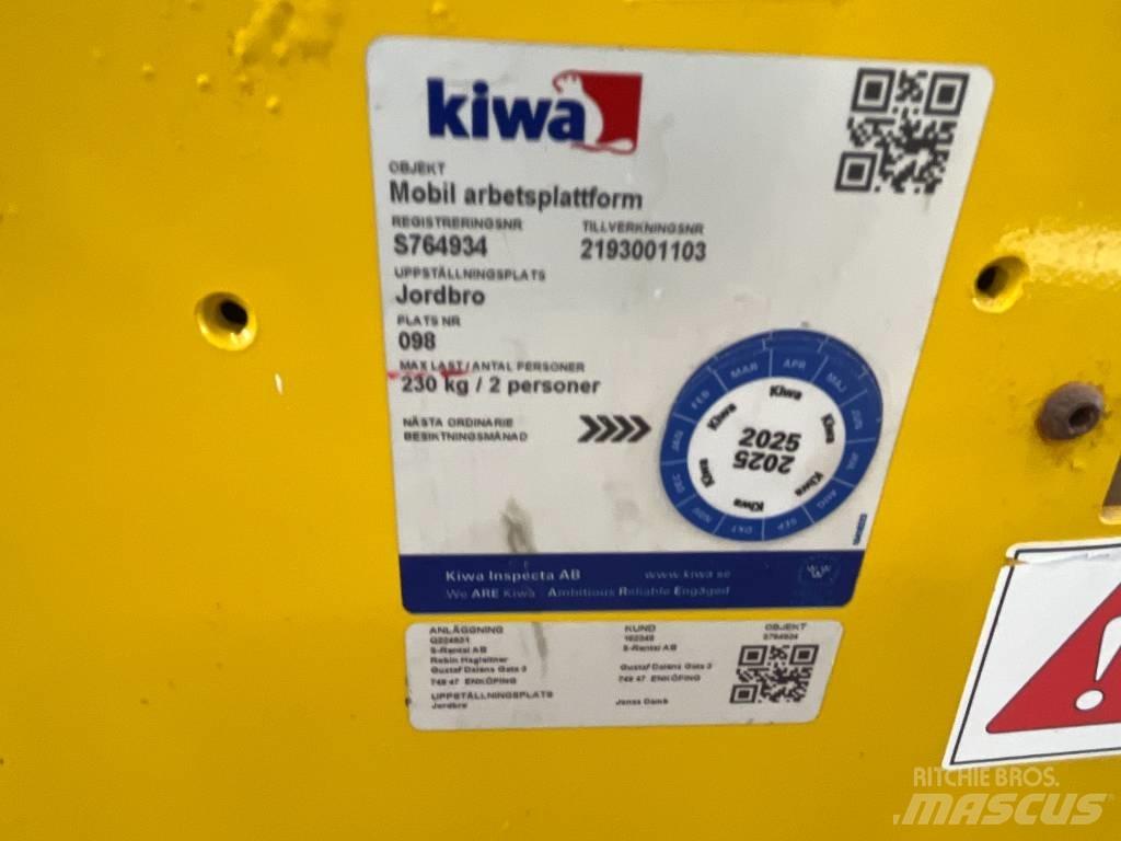 Saxlift GMG 930 ED, Sakselifter