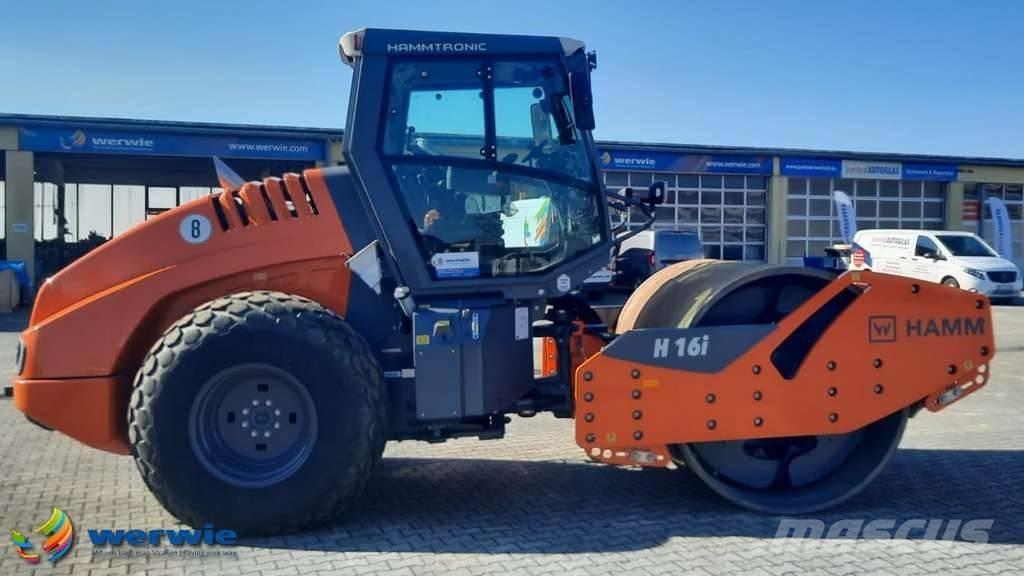 Hamm H 16 i Hjullaster til komprimering