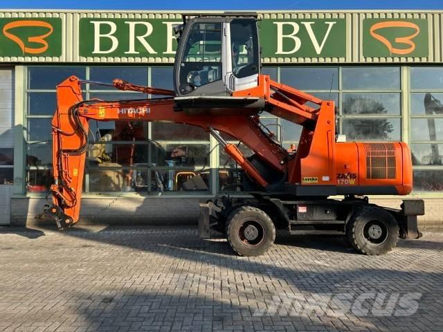 Hitachi ZX 170 W-3 Hjulgravere