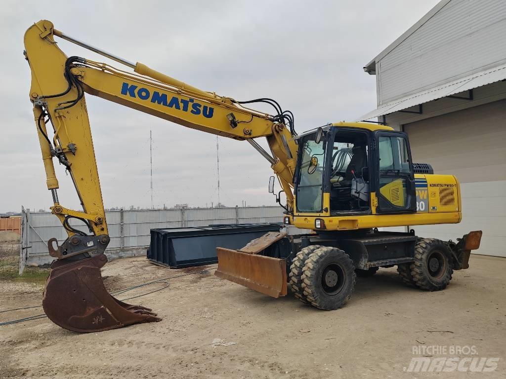 Komatsu PW 180-7EO Hjulgravere