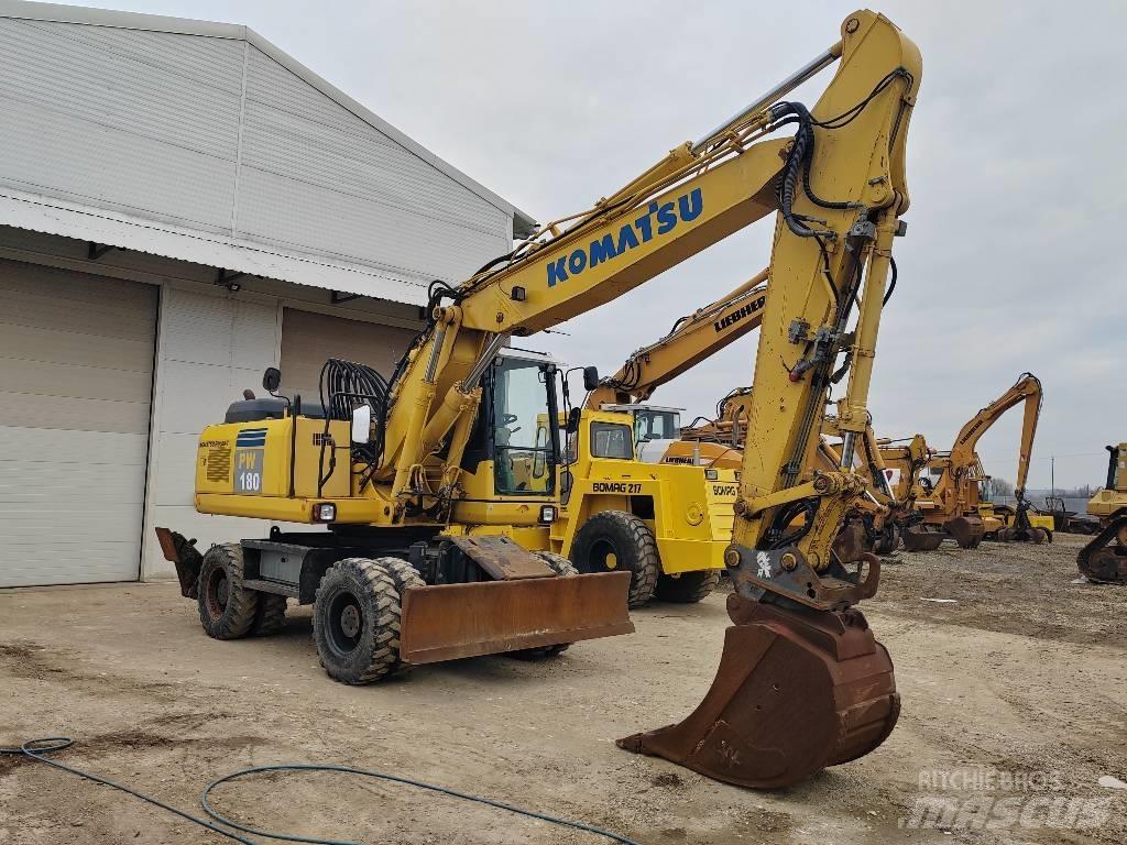 Komatsu PW 180-7EO Hjulgravere