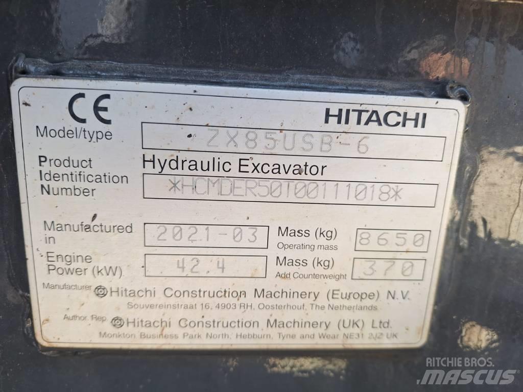 Hitachi ZX85USB-6 Midigravere 7 - 12t