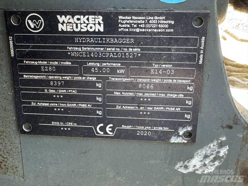 Wacker Neuson EZ80 Beltegraver