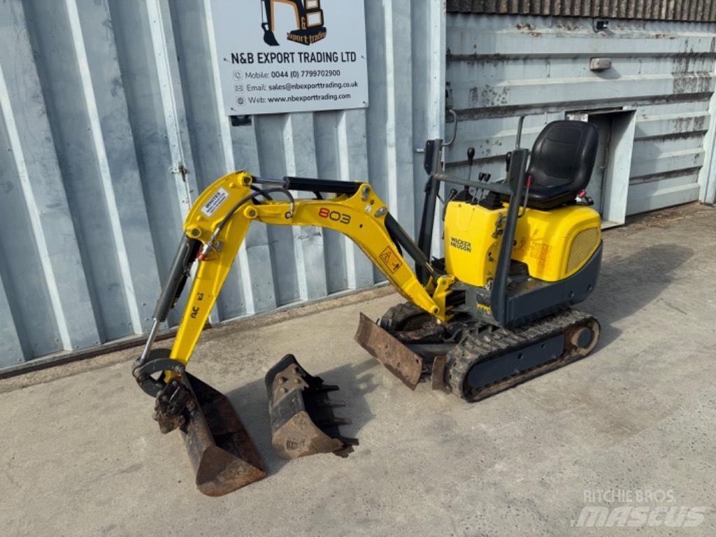 Wacker Neuson 803 Minigravere <7t
