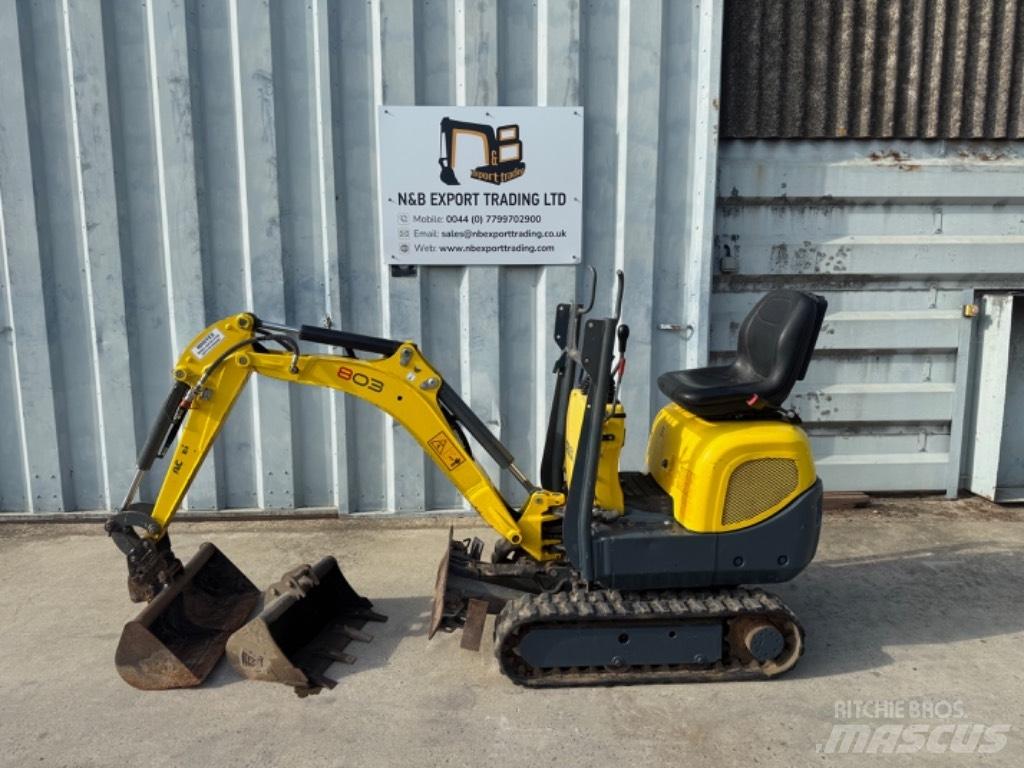 Wacker Neuson 803 Minigravere <7t