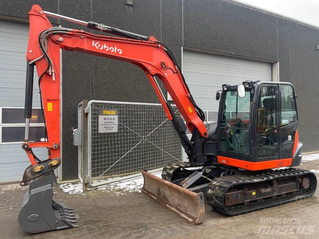 Kubota KX080-4a Midigravere 7 - 12t