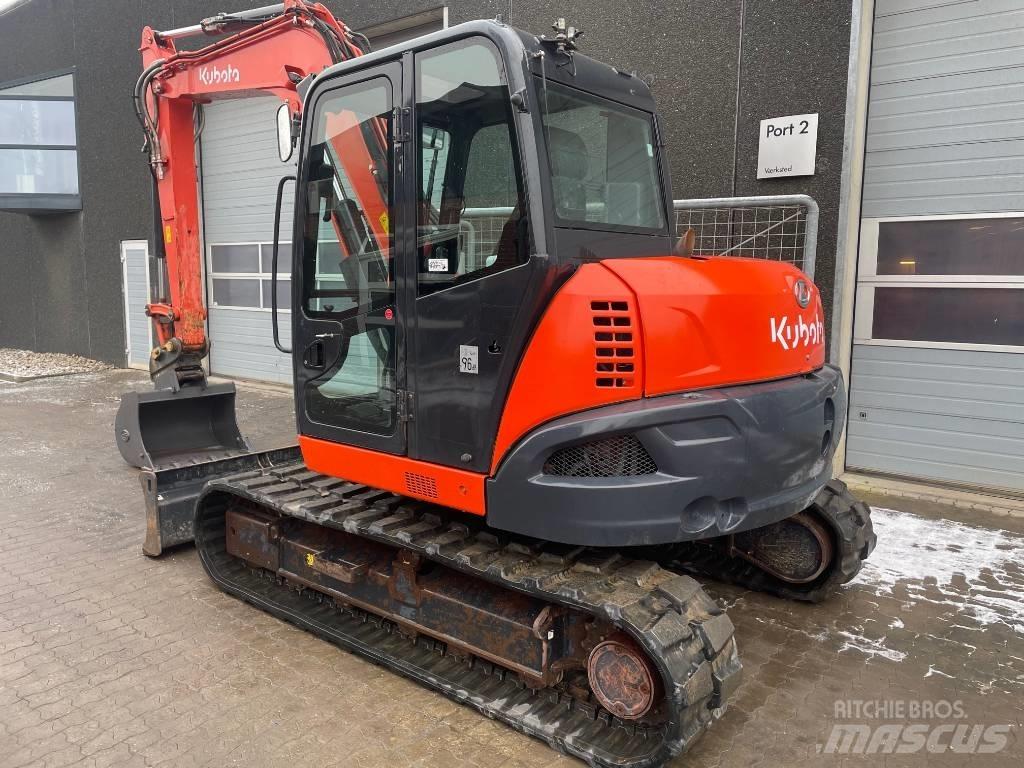 Kubota KX080-4a Midigravere 7 - 12t