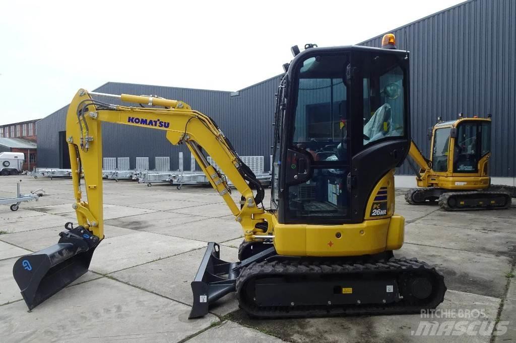 Komatsu PC26MR Beltegraver