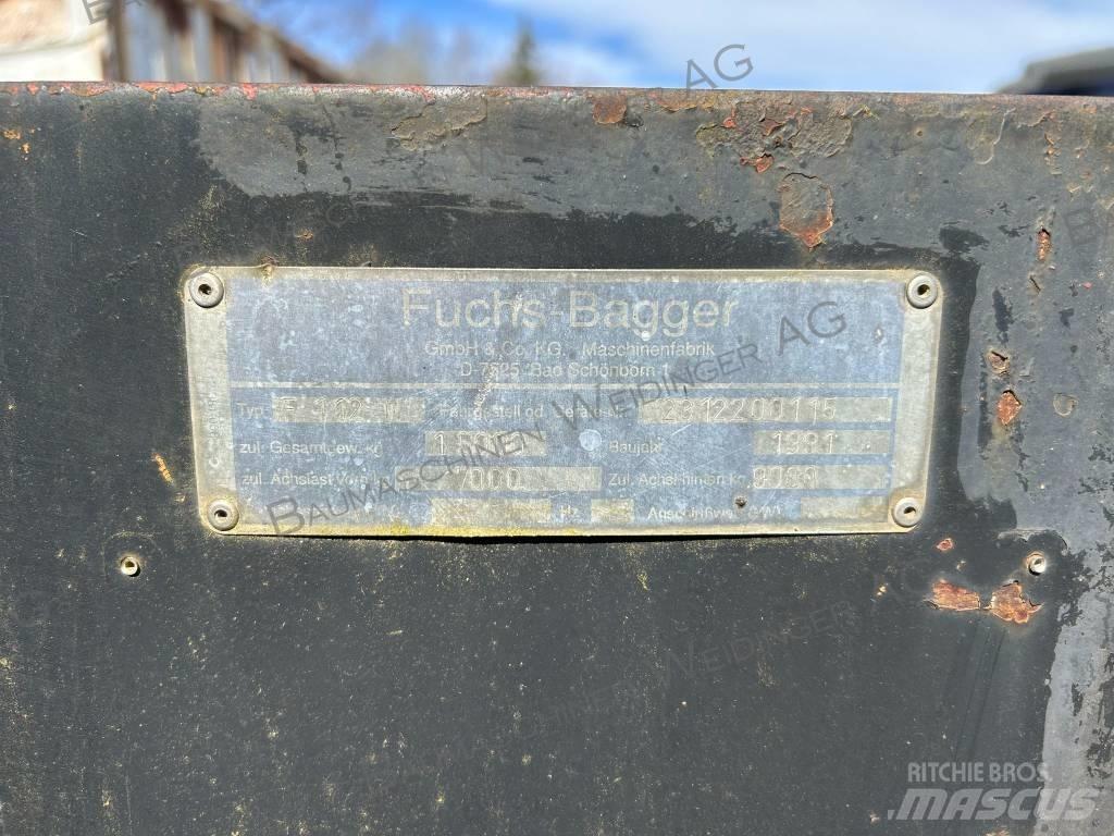 Fuchs F 112M Kabeldrevet Gravemaskin