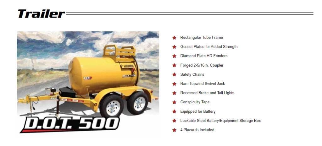  LEEAGRA DOT 500 Tanktrailere