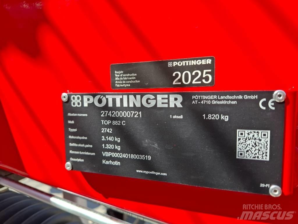 Pöttinger TOP 882C Svanser