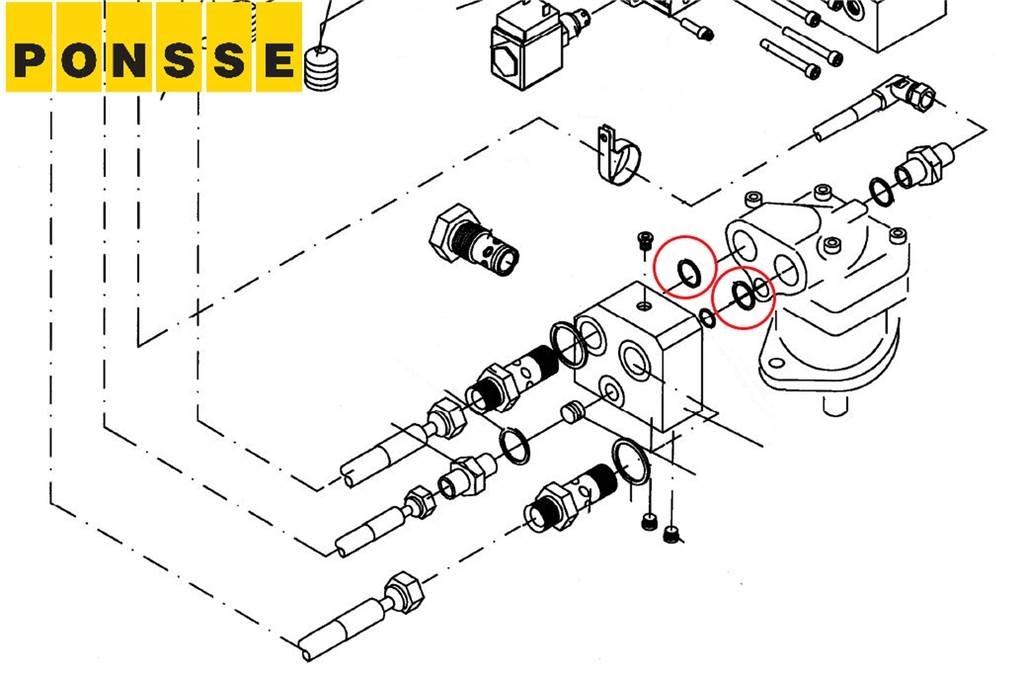 Ponsse 0013888 Hydraulikk