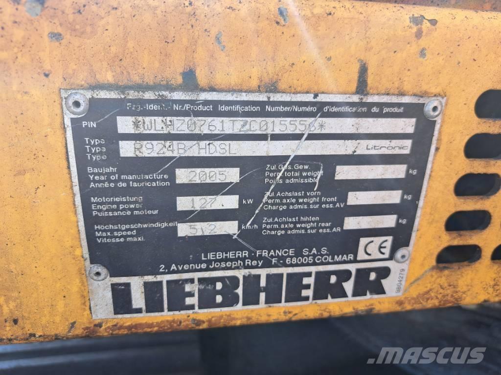 Liebherr R924B HDSL Beltegraver