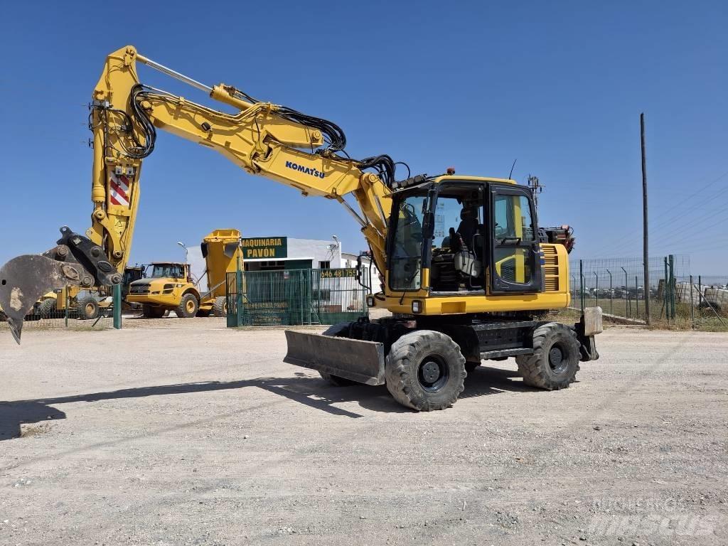 Komatsu PW 148-8 Hjulgravere