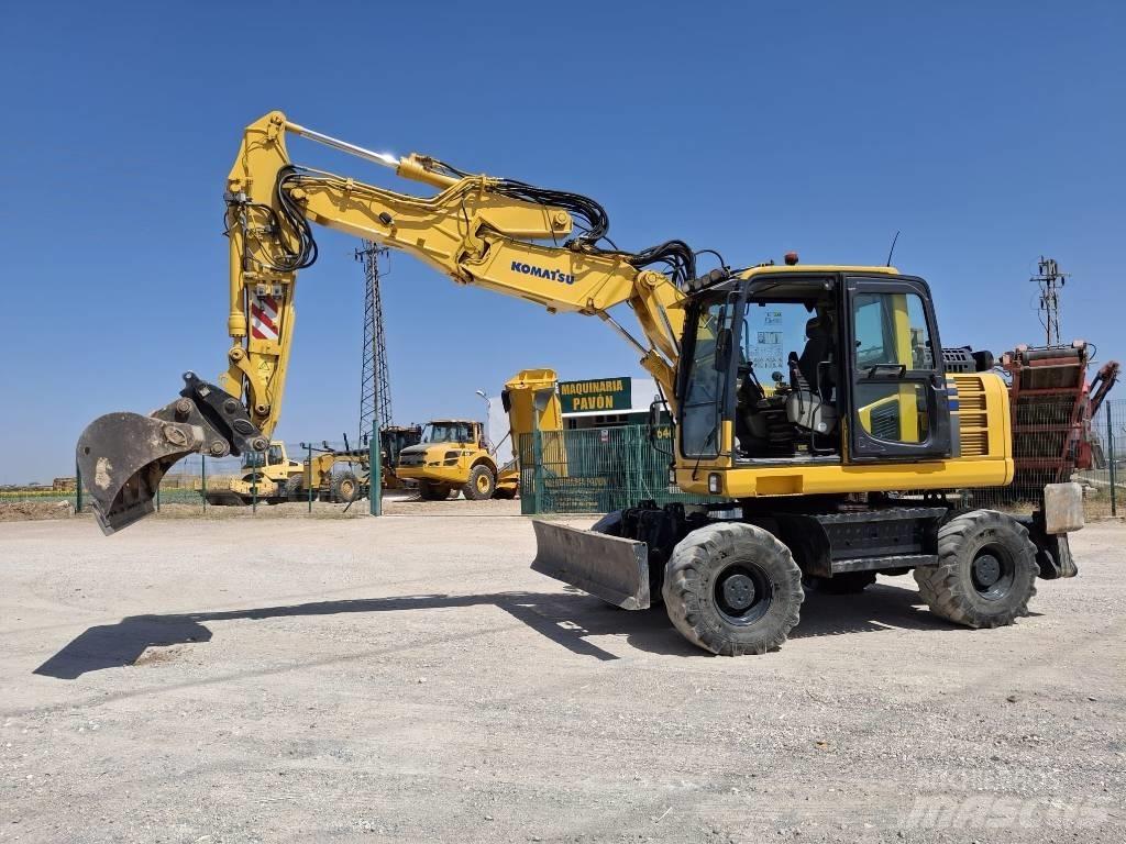 Komatsu PW 148-8 Hjulgravere