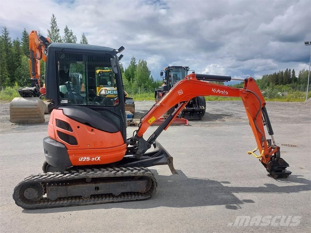 Kubota U25-3 Minigravere <7t