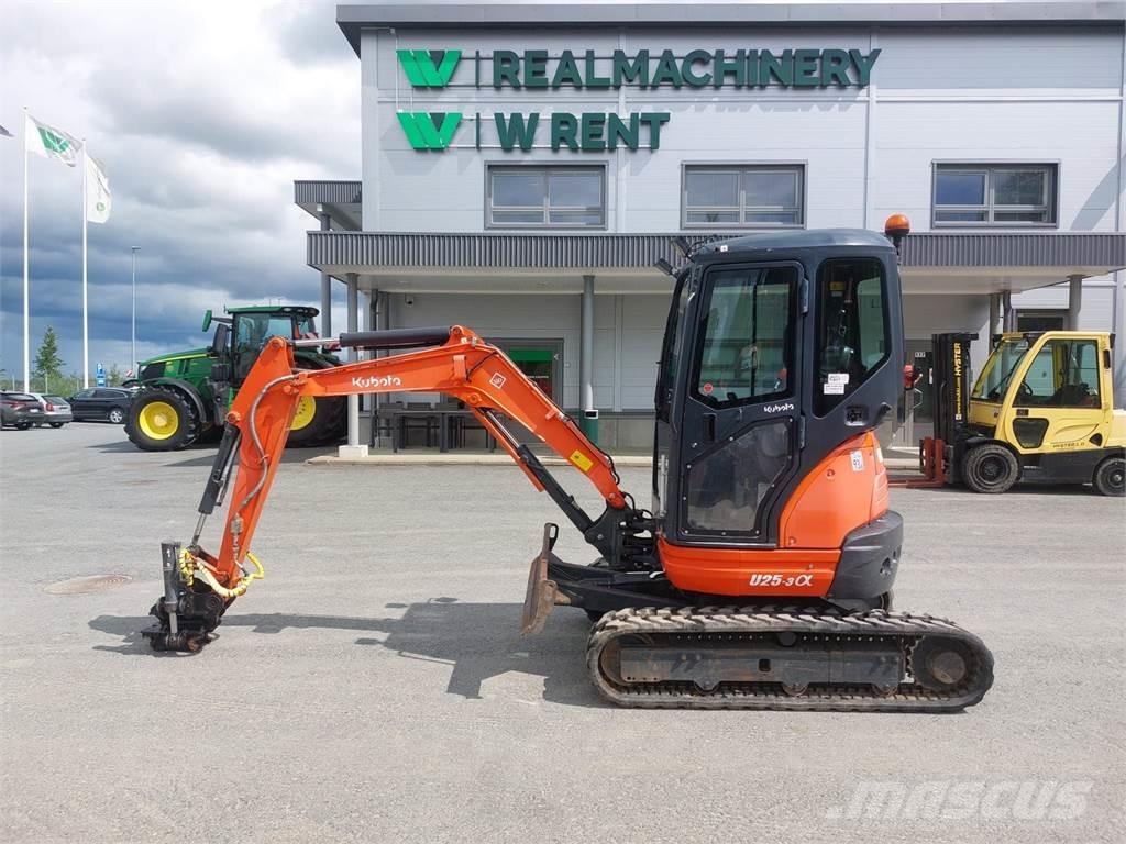 Kubota U25-3 Minigravere <7t