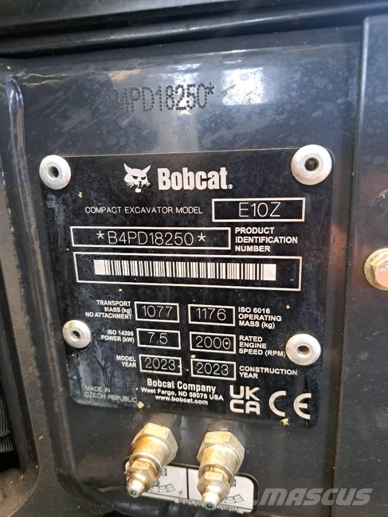 Bobcat E10Z Minigravere <7t