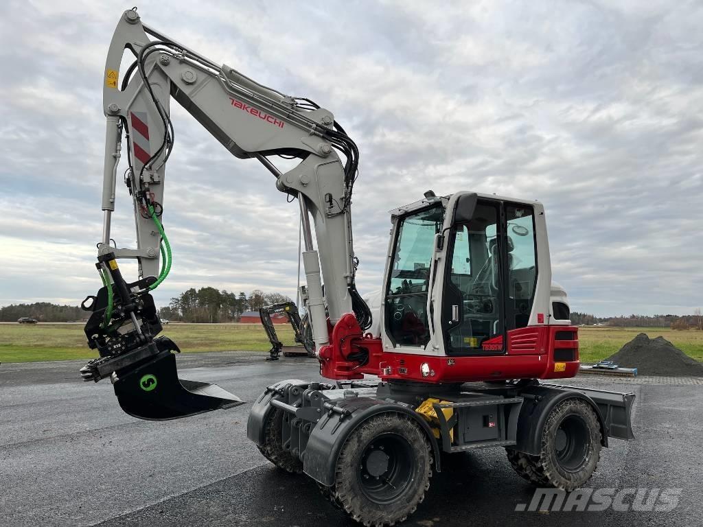 Takeuchi TB 395 W Hjulgravere