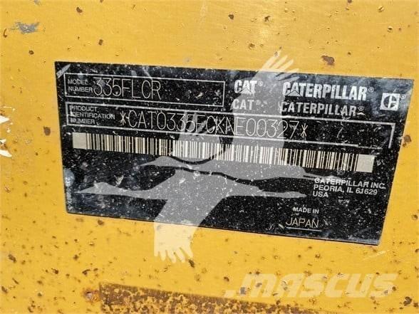 CAT 335F LCR Beltegraver