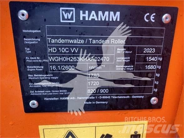 Hamm HD10CVV Valsetog
