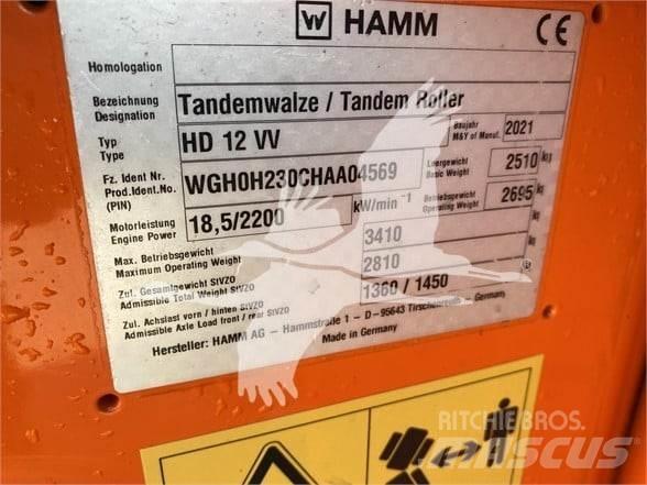 Hamm HD12VV Valsetog