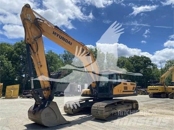 Hyundai HX330L Beltegraver