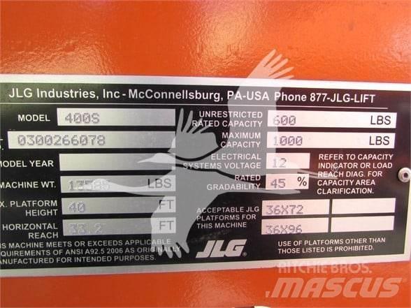 JLG 400S Teleskop bomlifter