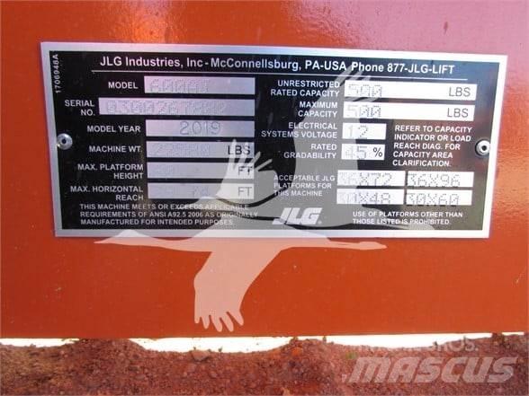 JLG 600AJ Leddede bomlifter