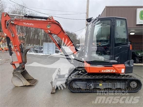 Kubota KX057-5 Beltegraver