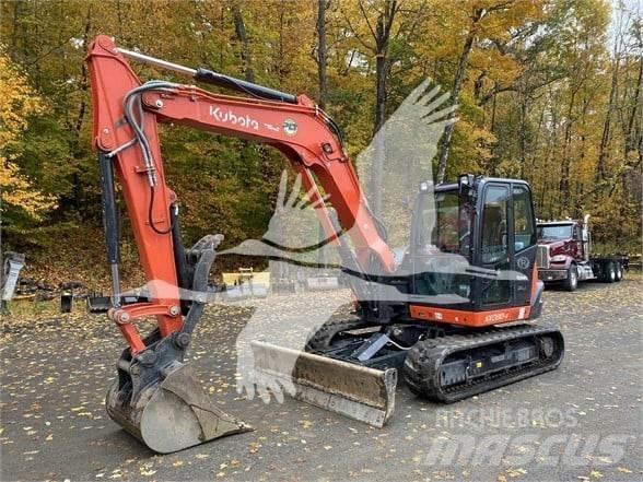 Kubota KX080-4 Beltegraver