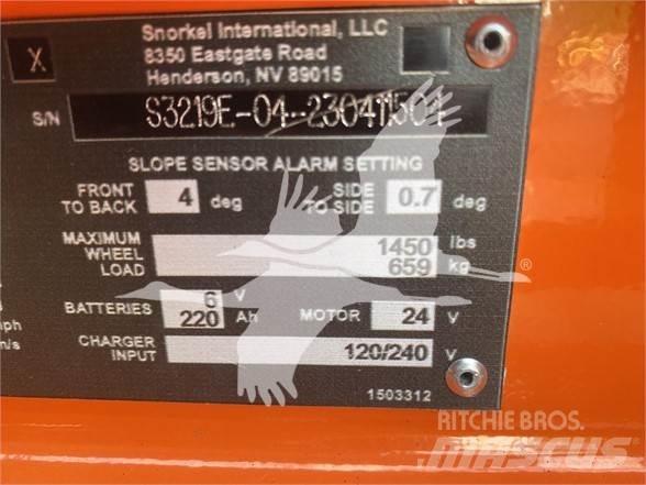 Snorkel S3219E Sakselifter
